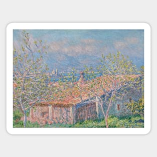 Gardener's House at Antibes by Claude Monet Magnet